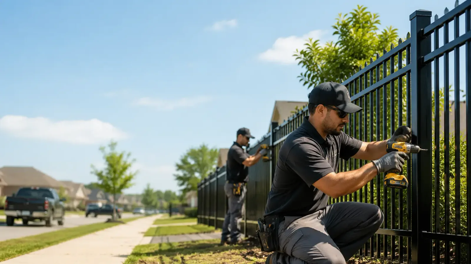 Metal Fence Installation in Lees Summit, MO